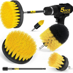 5-Piece Holikme Drill Brush Power Scrubber Cleaning Brush