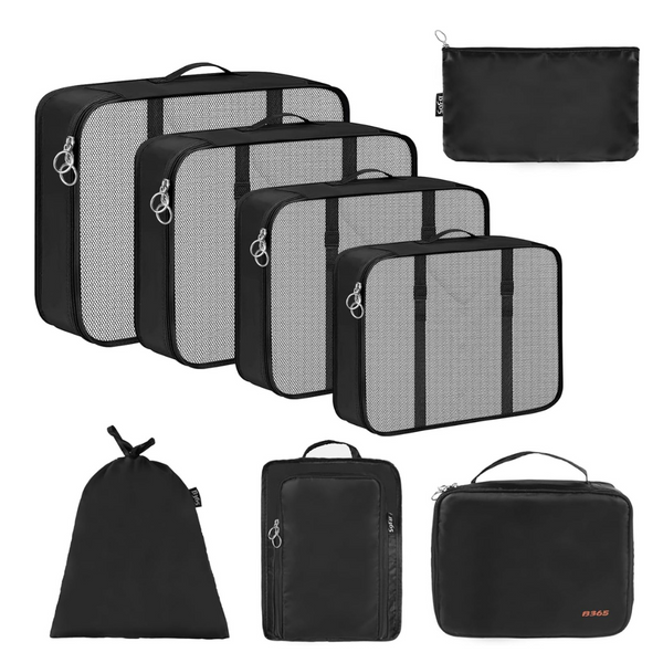 8 Set Travel Packing Cubes