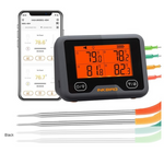 Inkbird IBBQ-4BW Wi-Fi & Bluetooth Grill Thermometer with 4 Colored Probes