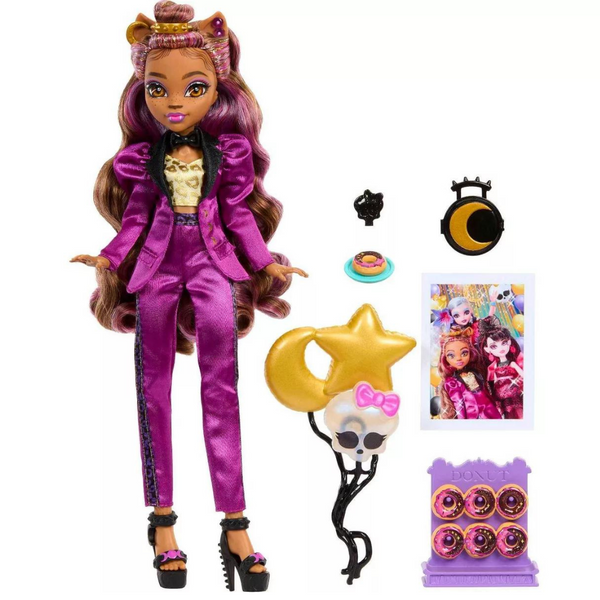 Monster High Clawdeen Wolf Fashion Doll in Monster Ball Party Fashion with Accessories