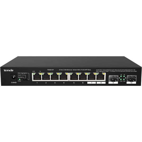 Tenda TEM2010F 8 Port 2.5G Ethernet Switch