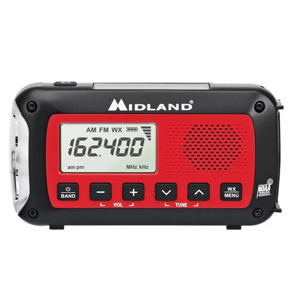 Midland ER40 Emergency Crank Weather Alert Radio with Flashlight