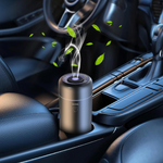 Car Aromatherapy Diffuser with LED Lights