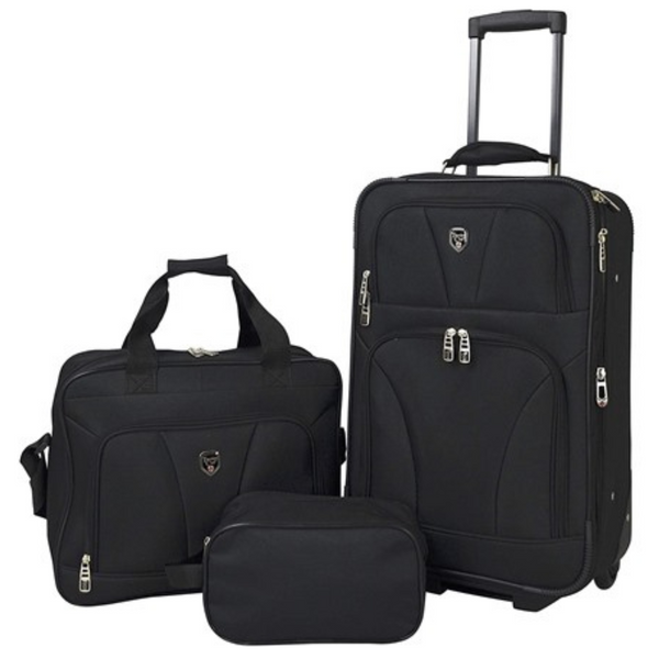 Travelers Club Bowman 3-Piece Expandable Luggage Set