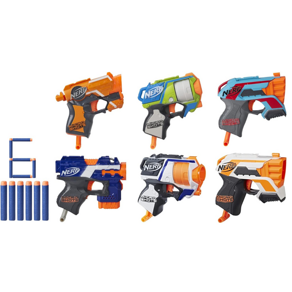 NERF MicroShots 6-Blaster Bundle