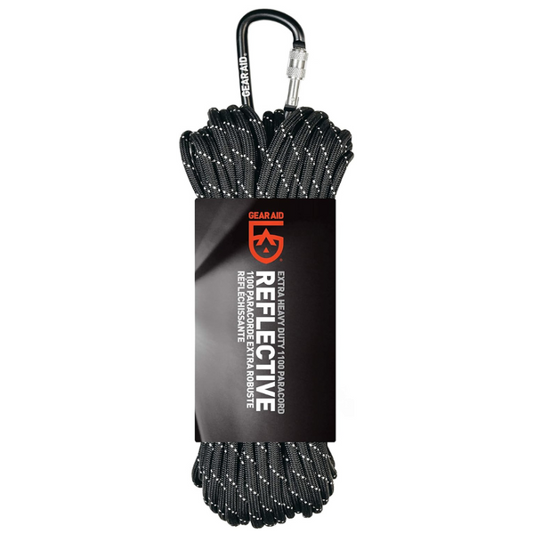 Gear AID 100ft 1100 5.5mm Heavy-Duty Paracord & Carabiner