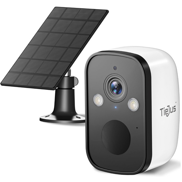 Tiejus 2K Solar Powered Security Camera