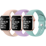 3-Pack OriBear Wrist Bands Compatible with Apple Watch