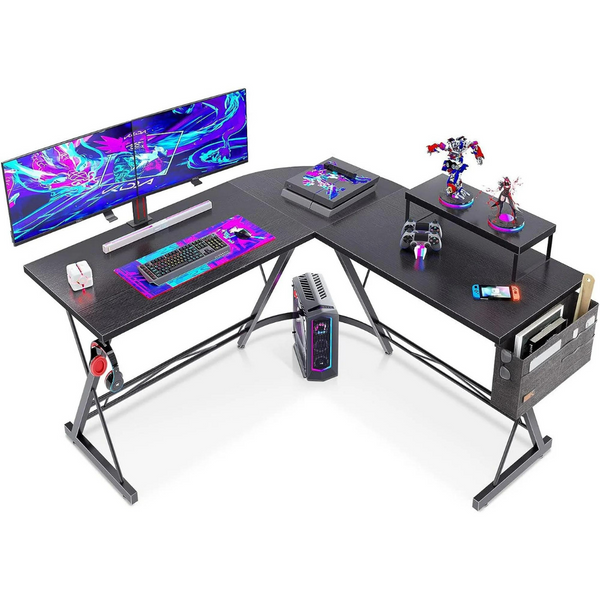 KKL 51" L Shaped Computer Gaming Desk