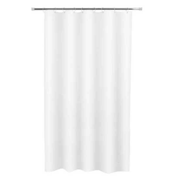 Mainstays Medium Weight Shower Liner, Stall 54″ x 78″ , Frosty