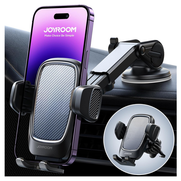 Joyroom Military-Grade Suction Mount Car Phone Holder