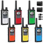 6-Pack Nxgket 22-Channel 1800mAh Long Range Walkie Talkies