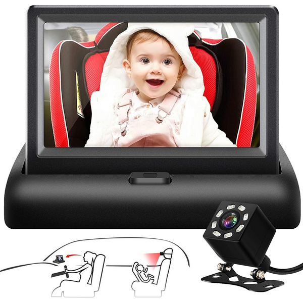 Shynerk Baby Night Vision Function Car Mirror