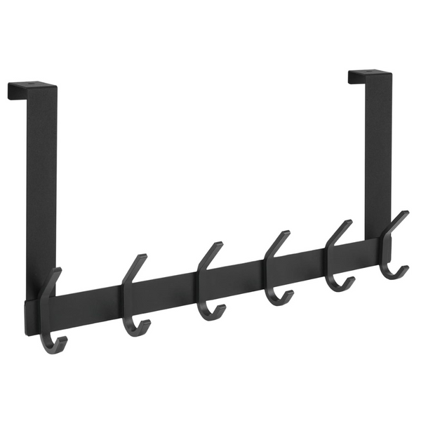 Ticonn 6 Heavy Duty Door Hooks All Metal Coat Hanger