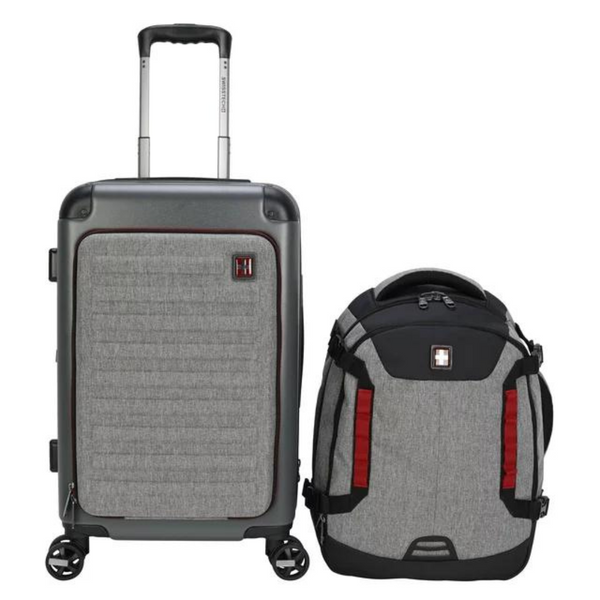 Swiss Tech Hybrid 21" Luggage 2-Piece Set