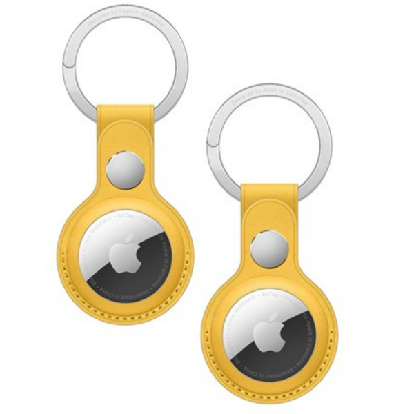 Apple AirTag Leather Key Ring