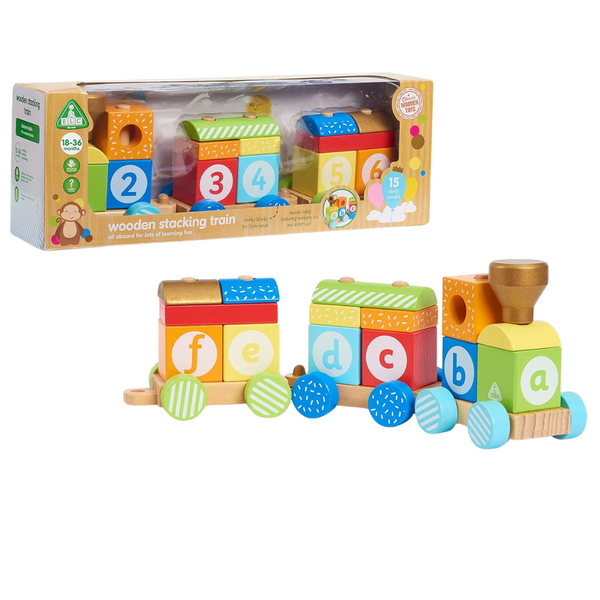 Early Learning Centre Wooden Stacking Train