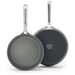 GreenPan GP5 Hard Anodized Ceramic Nonstick 9.5" & 11" Frying Pan Set