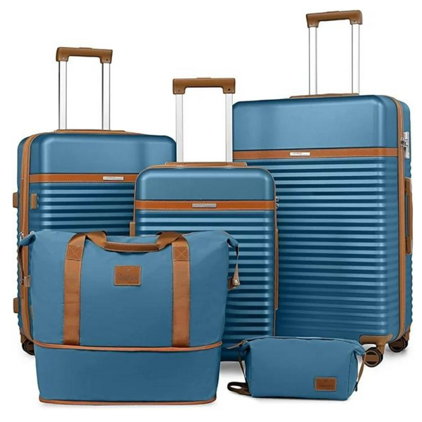 5-Piece Joyway Hardside Spinner Luggage Sets