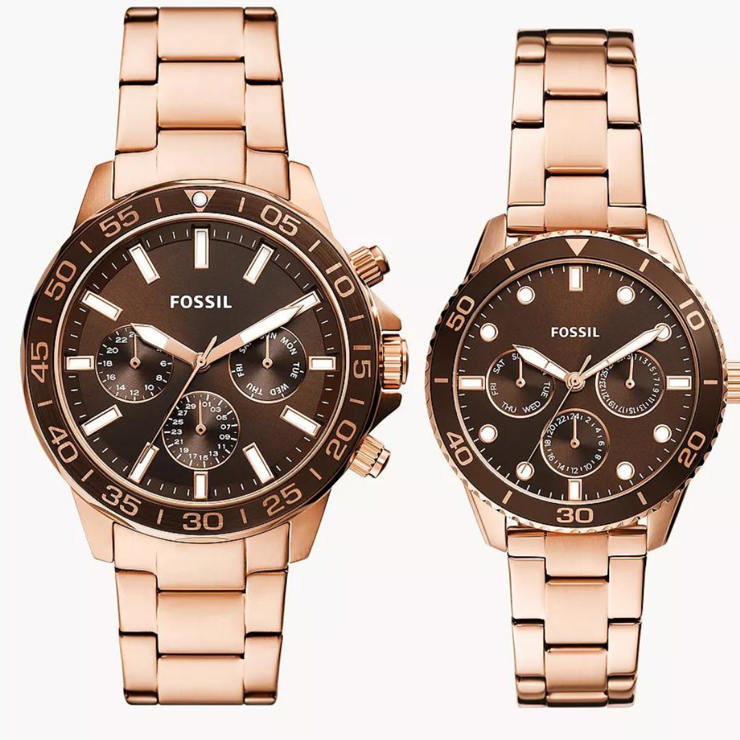 Fossil Deal of the Week: 70% off His and Hers Watch Sets