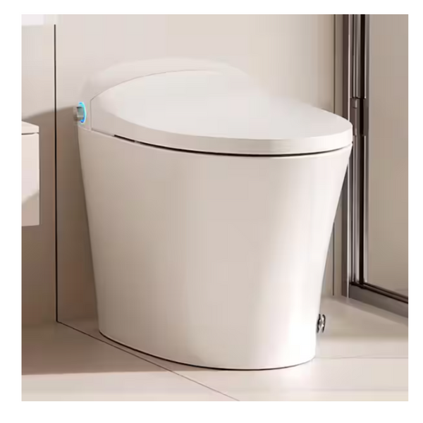 1-Piece 1/1.27 GPF High Efficiency Dual Flush Elongated Toilet