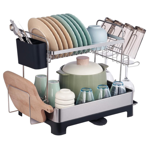 2-Tier Dish Drying Rack