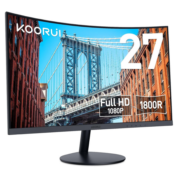 Koorui 27N5C 27" Curved FHD VA LED Gaming Monitor