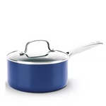 Blue Diamond Diamond-Infused Ceramic Nonstick 2-Qt. Saucepan with Lid