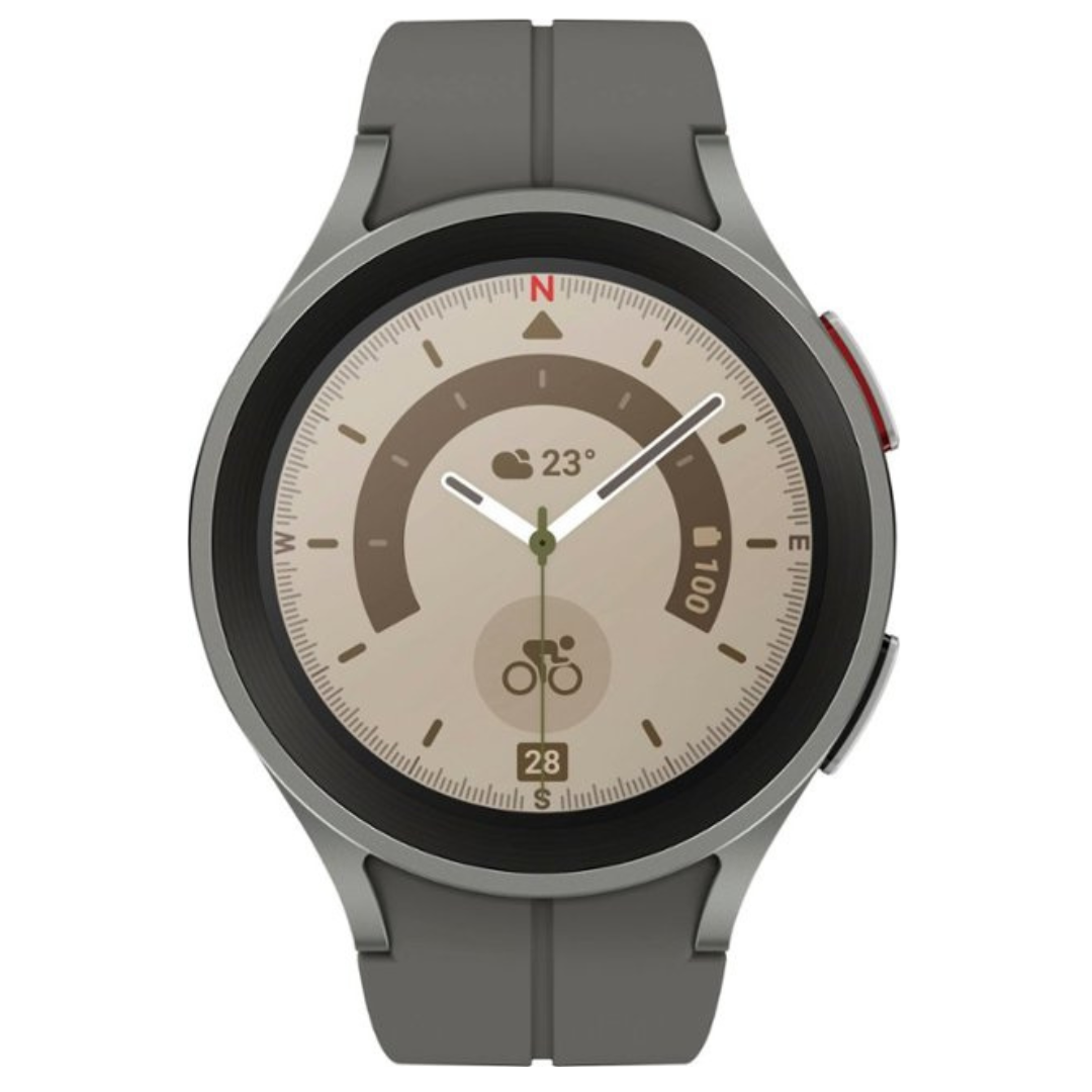 Samsung Galaxy Watch5 Pro Titanium 45mm Bluetooth Smartwatch (Gray)