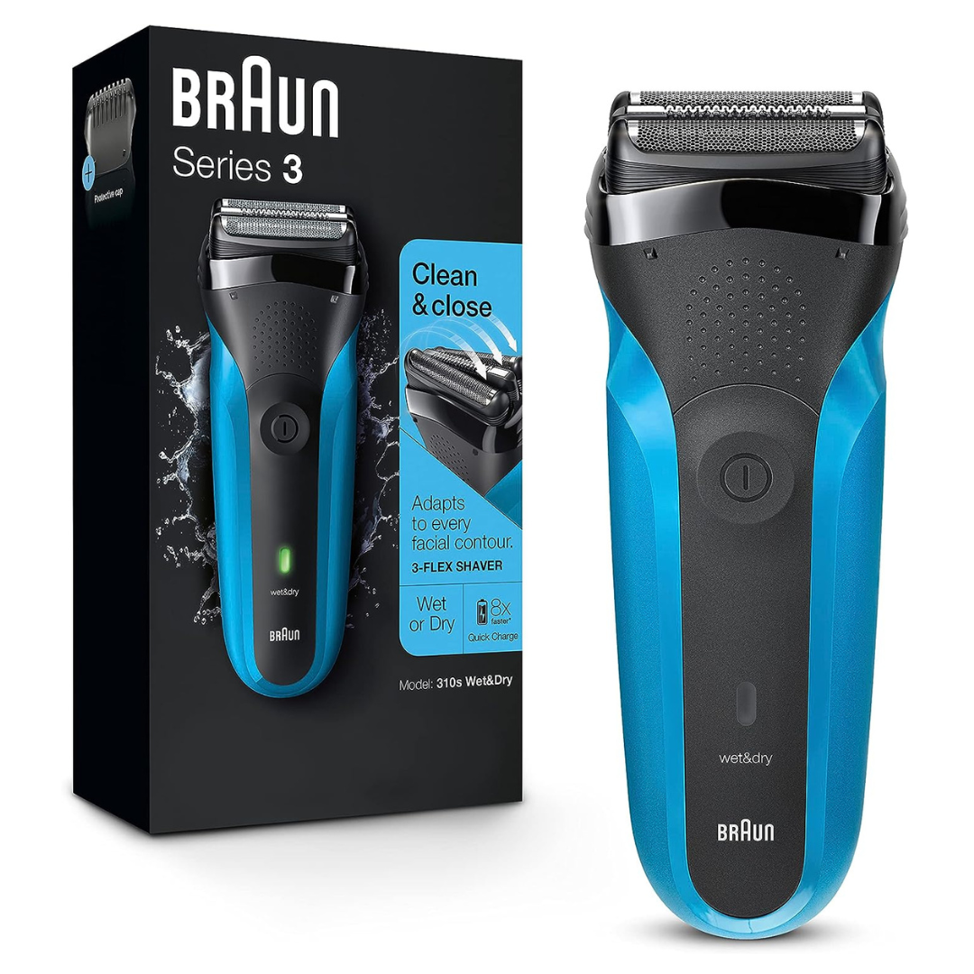 Braun Series 3 310s Rechargeable Wet & Dry Foil Electric Razor