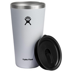 28oz Hydro Flask All Around Stainless Steel Double-Wall Tumbler w/ Lid (White)