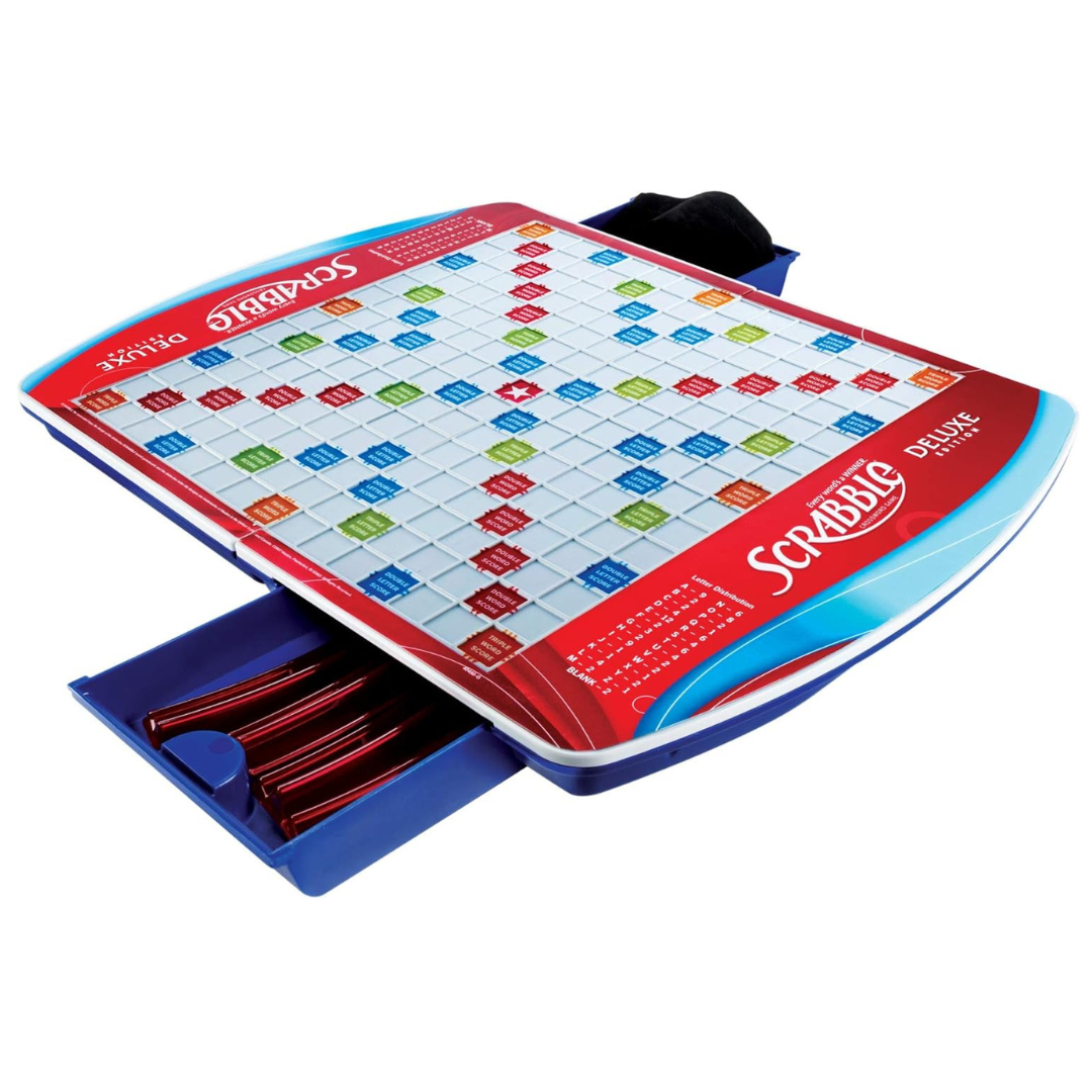 Hasbro Gaming Scrabble Deluxe Edition Board Game