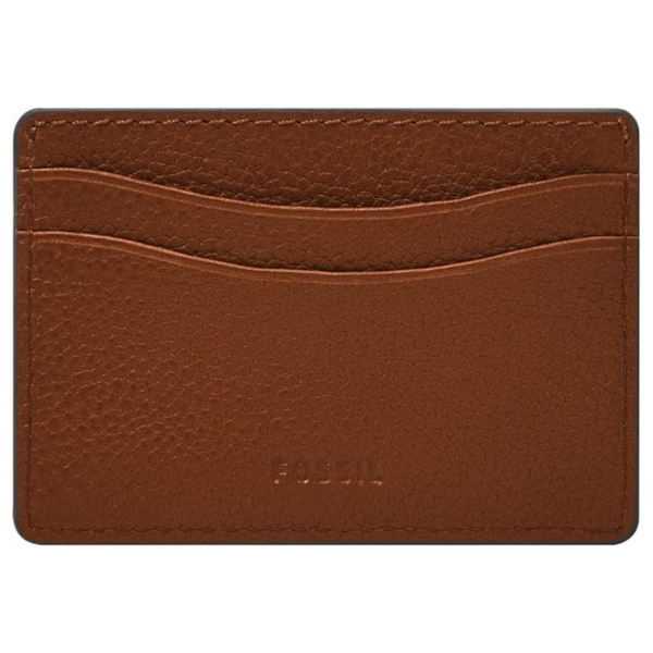 Fossil Men' Anderson Leather Slim Minimalist Card Case Wallet