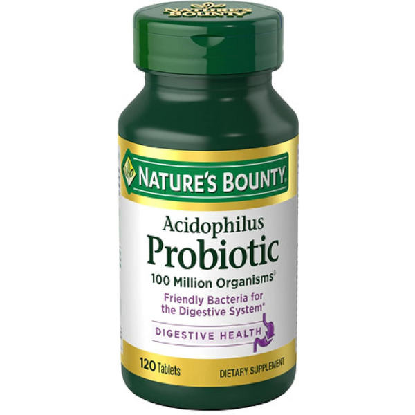 Nature's Bounty Acidophilus Probiotic Supplement