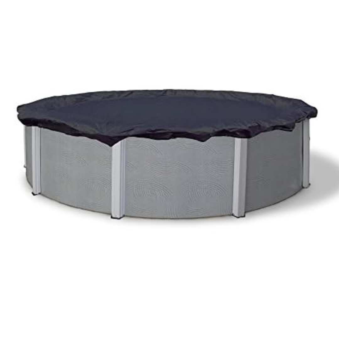 Blue Wave Bronze 8-Year 18-ft Round Above Ground Pool Winter Cover