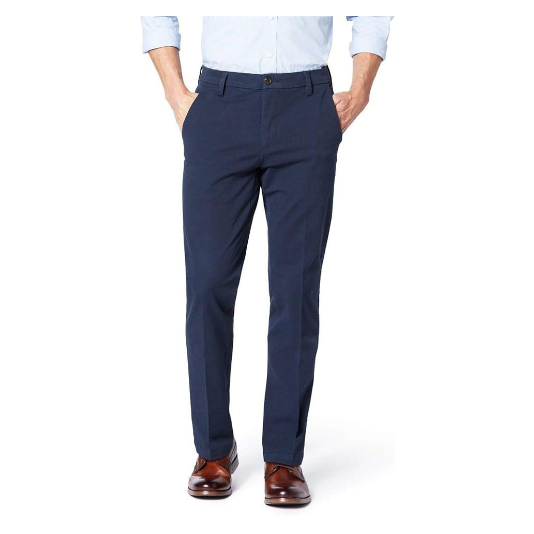 Dockers Men’s Slim Fit Signature Khaki Lux Cotton Stretch Pants