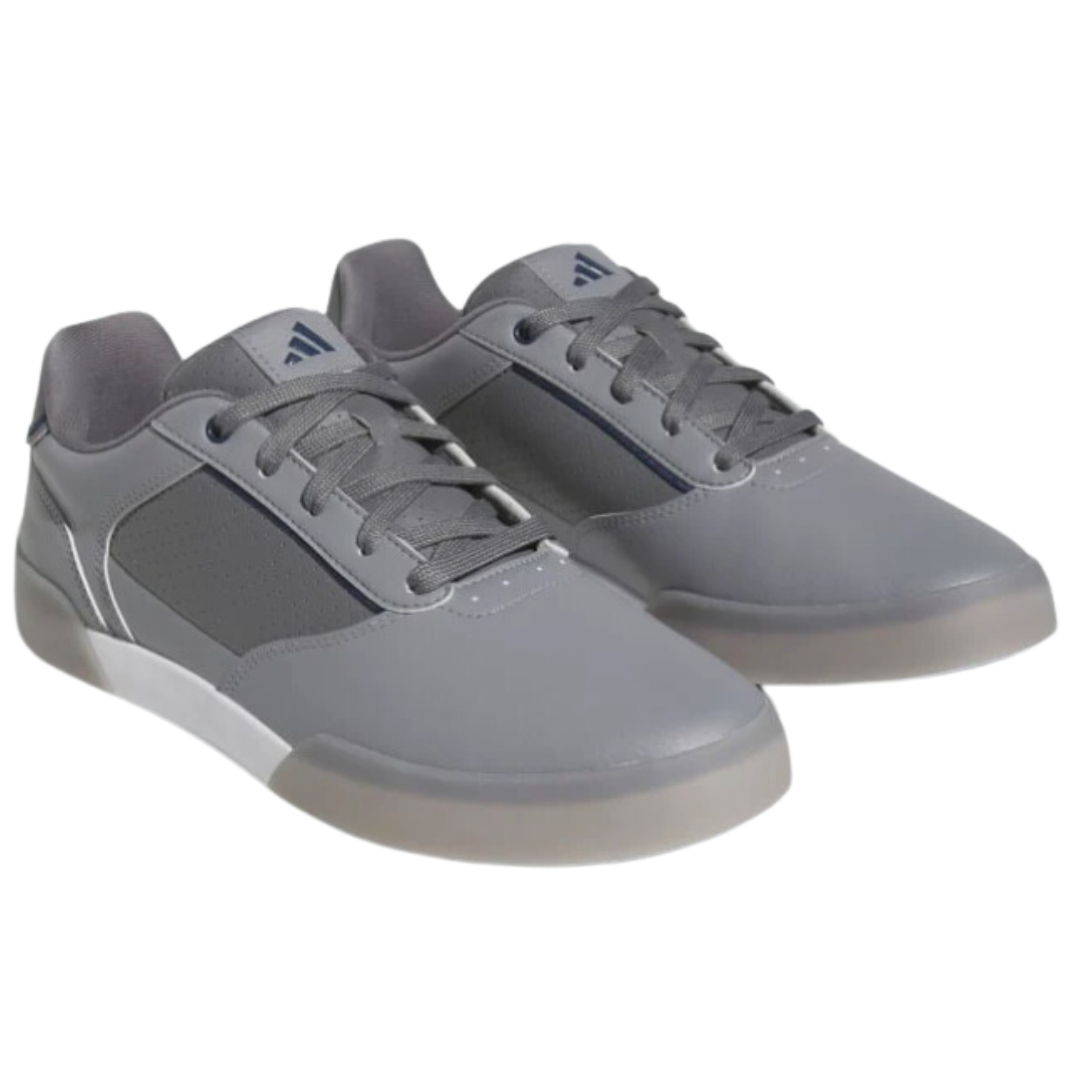 adidas Men's Retrocross Spikeless Golf Shoes (Grey Three/Crew Navy/Grey Four)