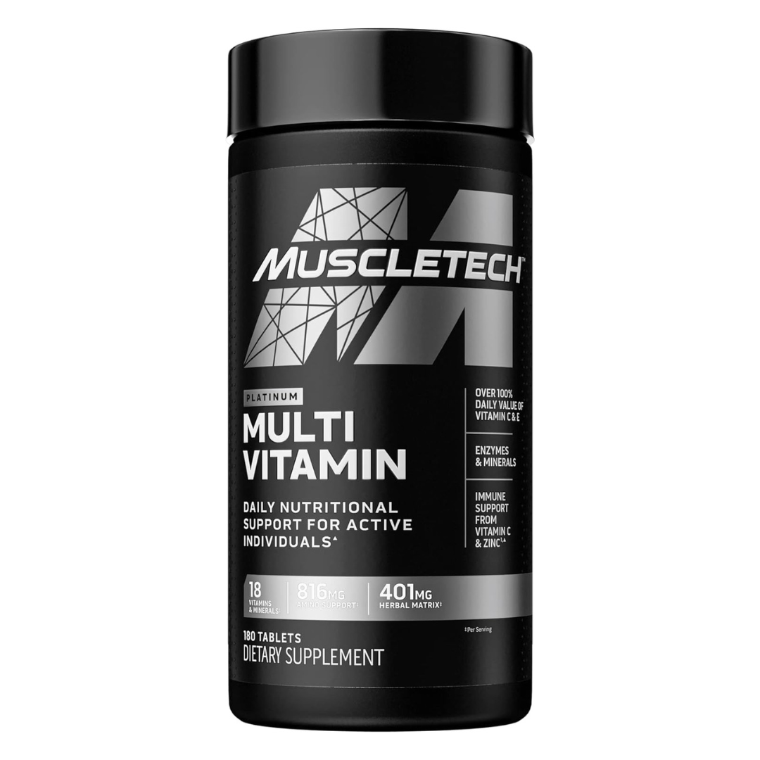 180-Count Muscletech Platinum Multivitamin for Men & Women