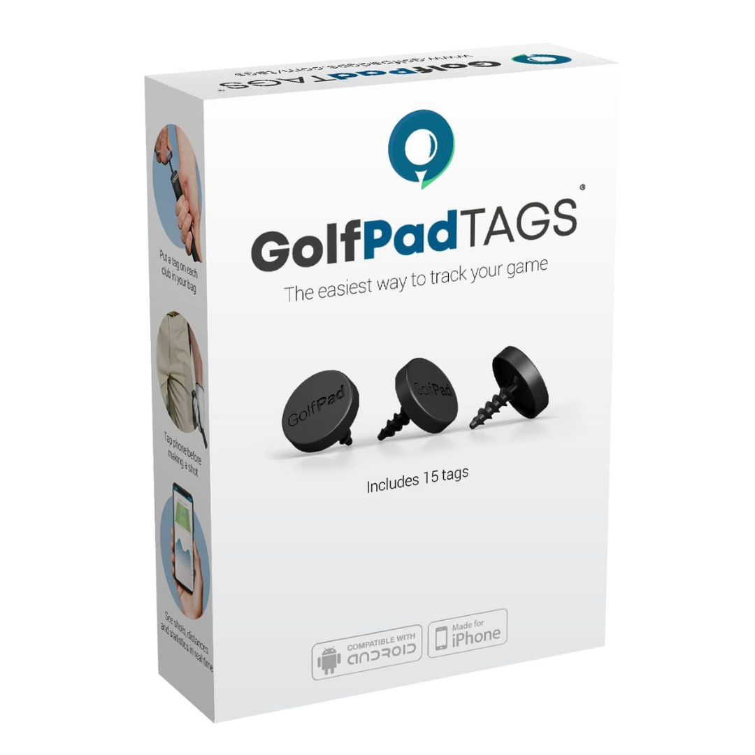 Golf Pad TAGS Automatic Shot Tracking System for Android/iPhone