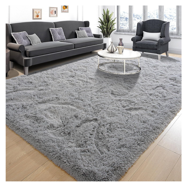 Tepook Non-Slip Modern Shaggy Super Soft Fluffy Rug