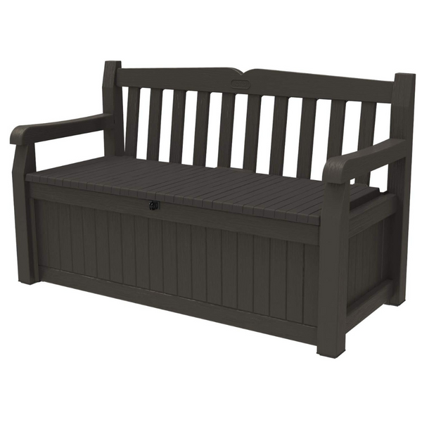 Keter Solana 70 Gallon Storage Bench Deck Box