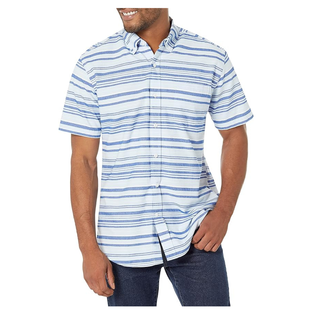 Amazon Essentials Men's Regular Fit Short Sleeve Shirt