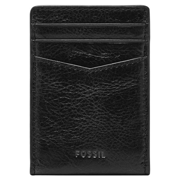 Fossil Men's Andrew Leather Magnetic Card Case with Money Clip