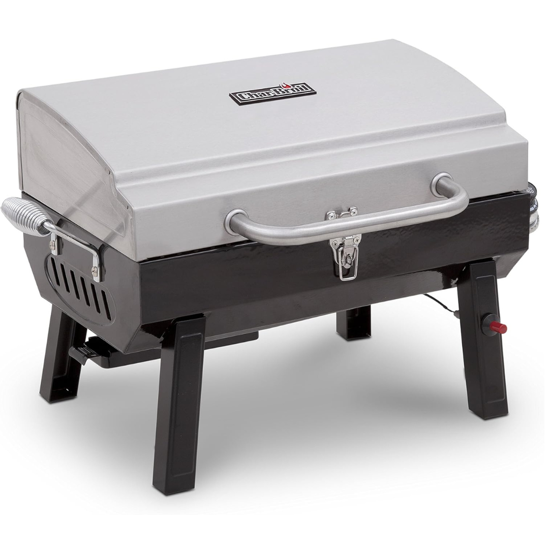 Char-Broil Stainless Steel Portable Liquid Propane Gas Grill