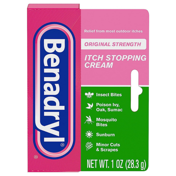 Benadryl Itch Stopping Cream 1oz Tube