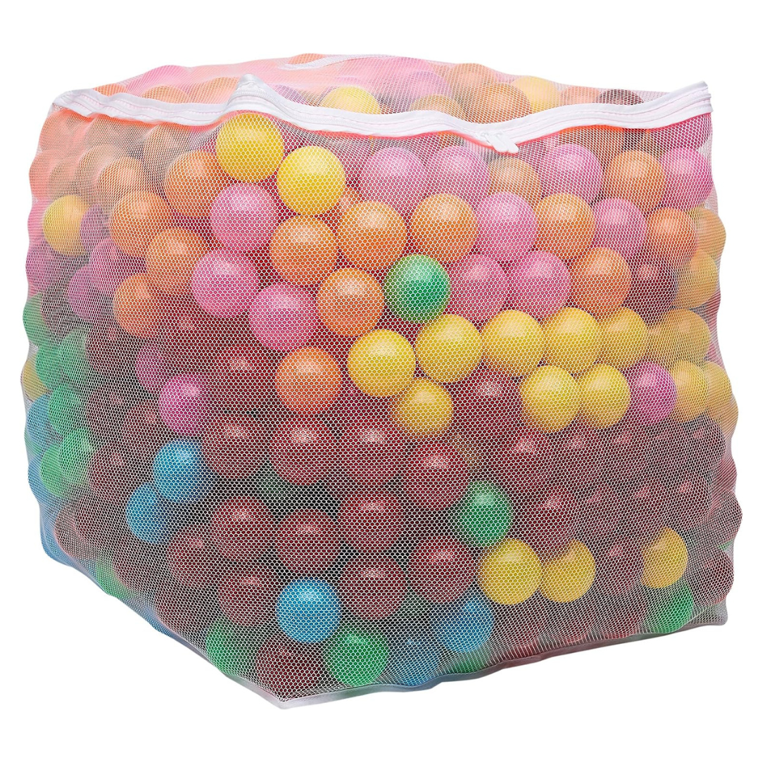 Amazon Basics BPA Free Crush-Proof Plastic Balls with Storage Bag (Pack of 1000 Balls)