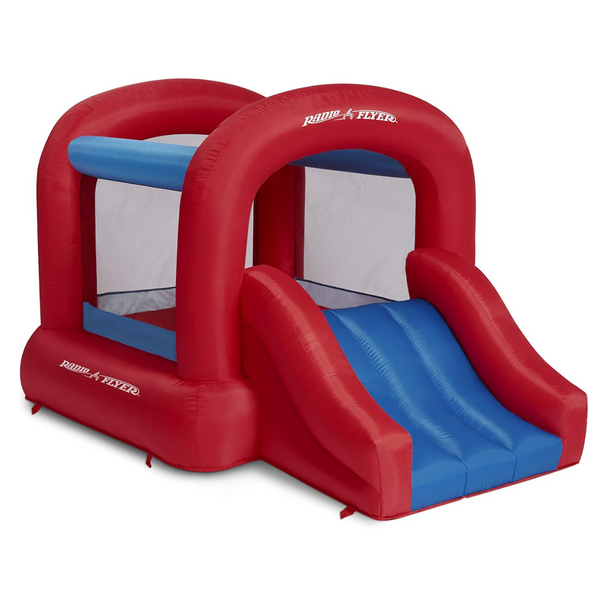 Radio Flyer Backyard Bouncer JR Bounce House with Air Blower