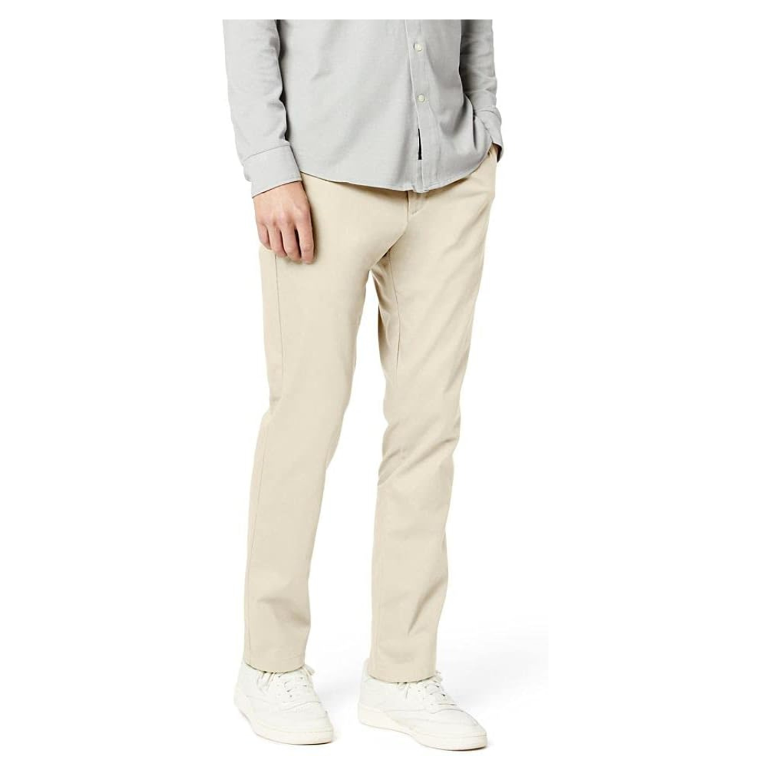 Dockers Men's Slim Fit Signature Khaki Lux Cotton Stretch Pants