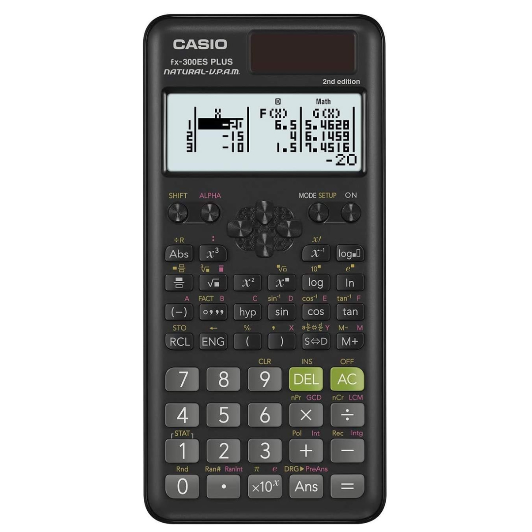 Casio fx-300ESPLUS2 2nd Edition Standard Scientific Calculator