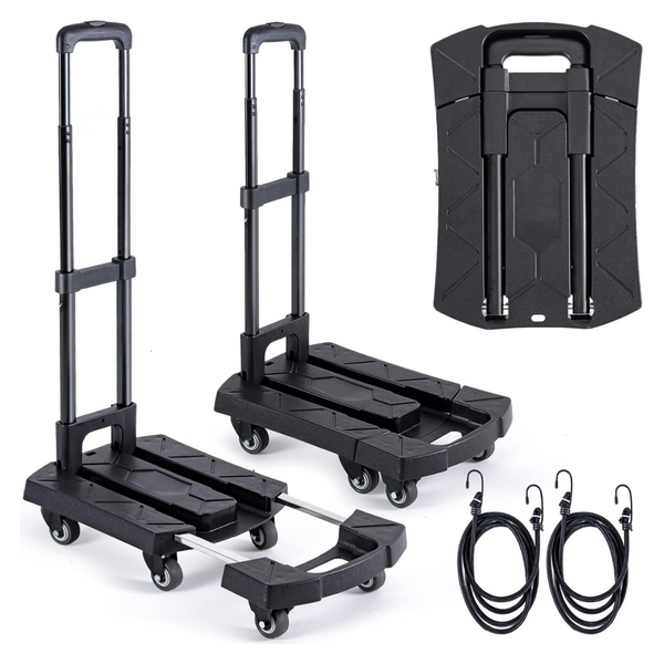 Folding Hand Truck Dolly - 350-lbs Capacity